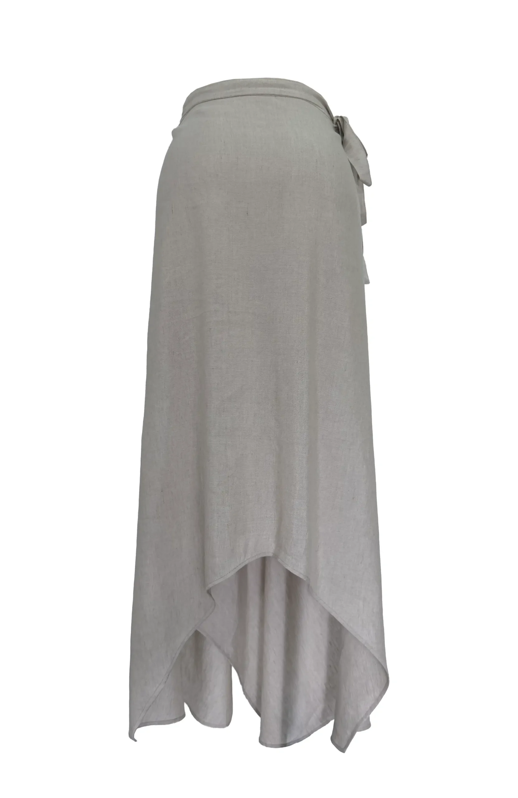 MARTA Falda pareo gris crudo 8 Falda gris1