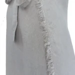 MARTA Falda pareo gris crudo 5 Falda gris2
