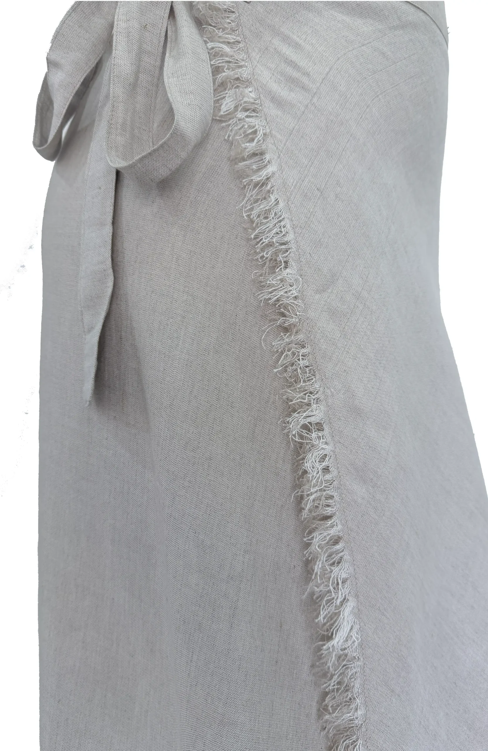 MARTA Falda pareo gris crudo 10 Falda gris2