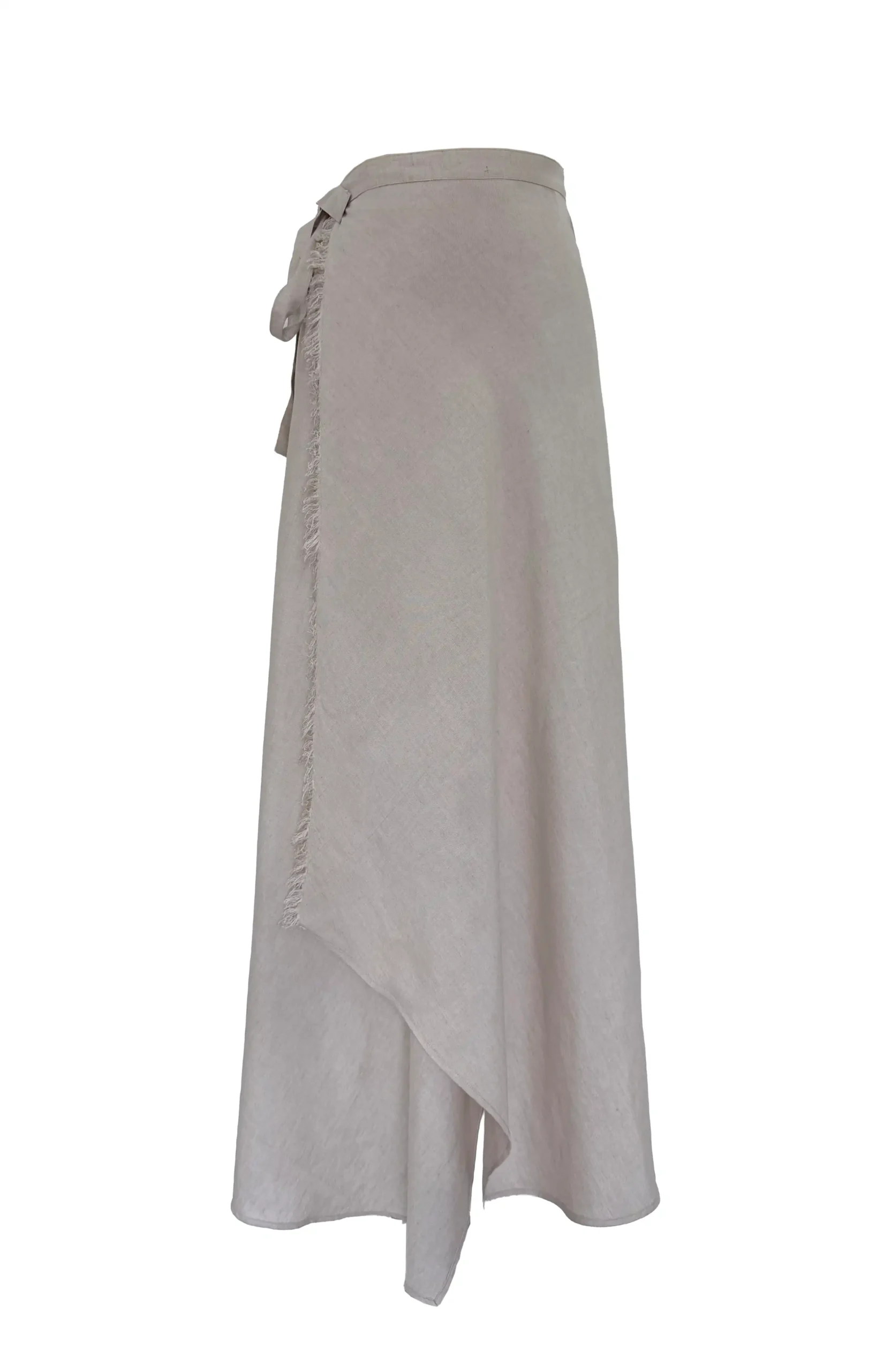MARTA Falda pareo gris crudo 7 Falda gris3