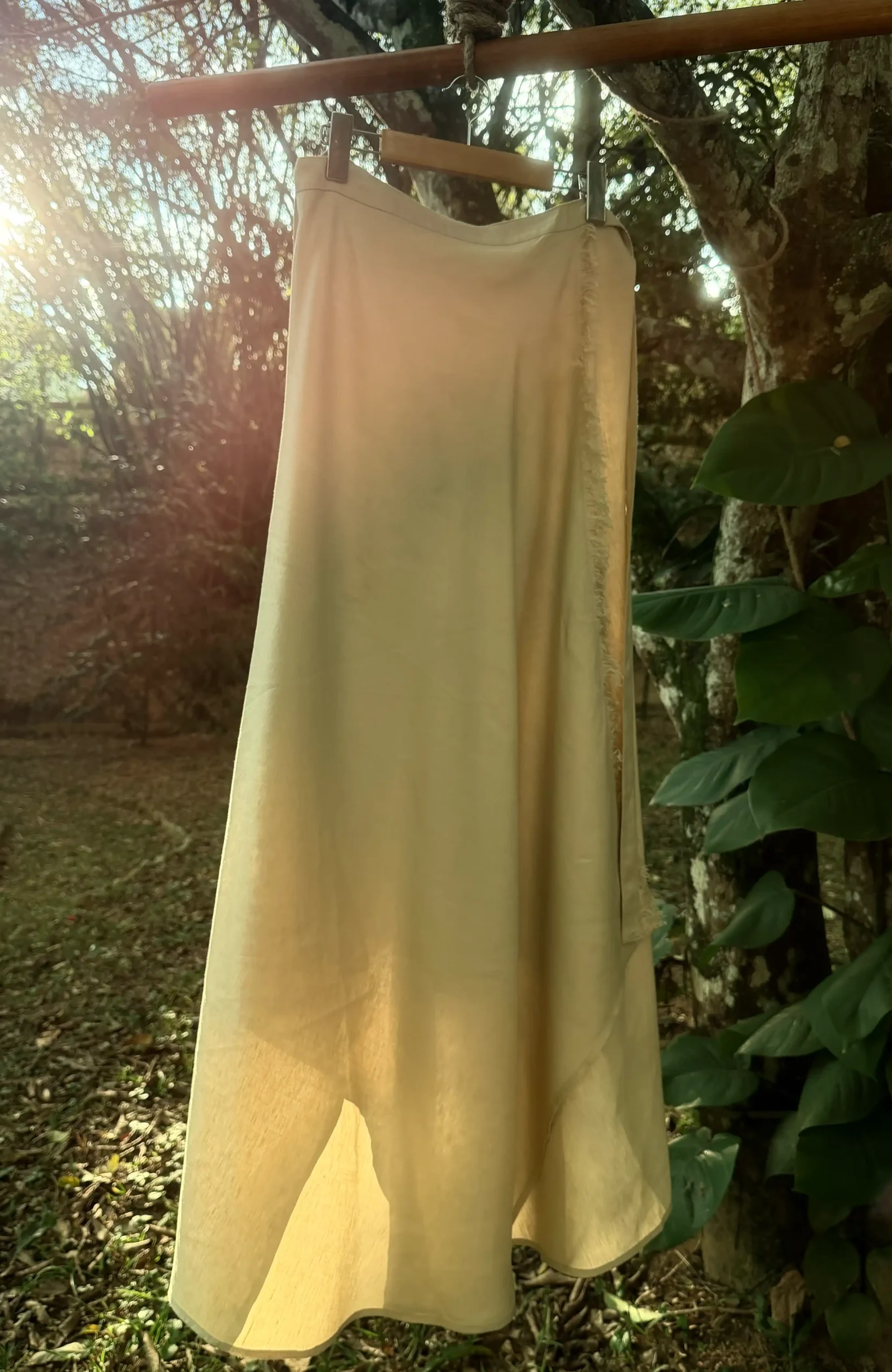 MARTA Falda pareo beige arena 7 Falda marta beige campo 2
